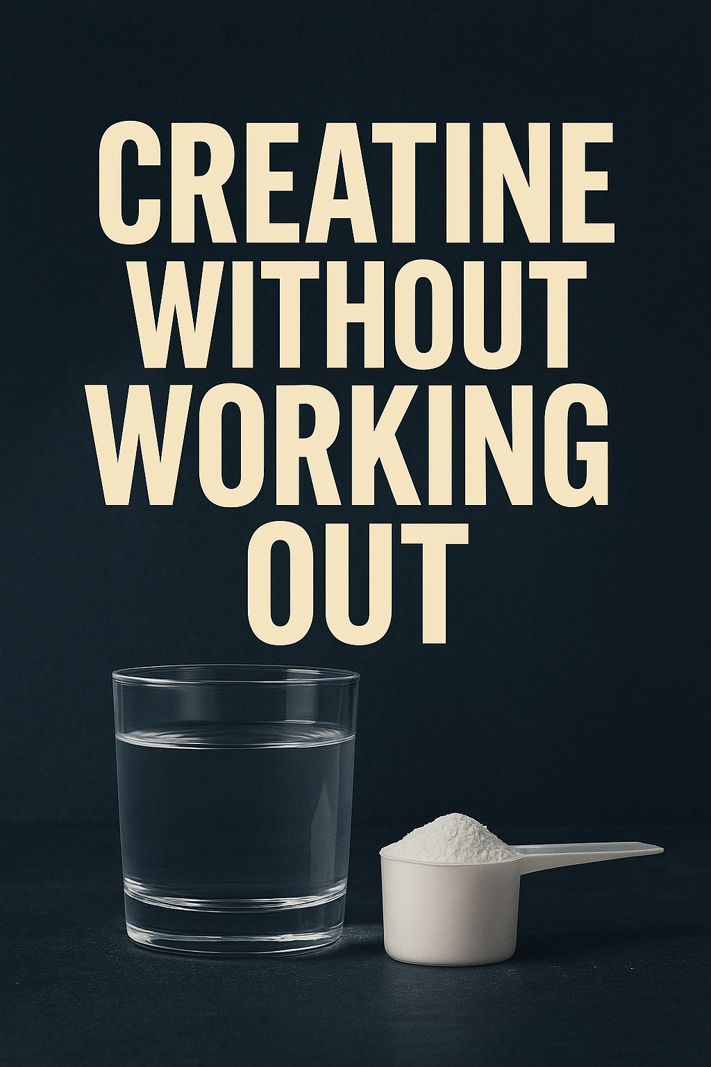 Yes—Creatine Works Without Working Out. Here’s How: